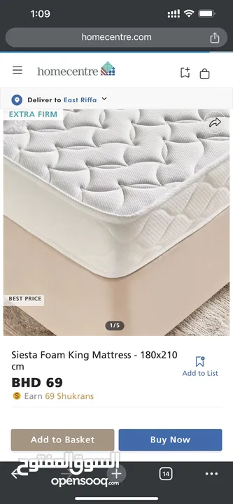 King size Medical Matress available for sale.