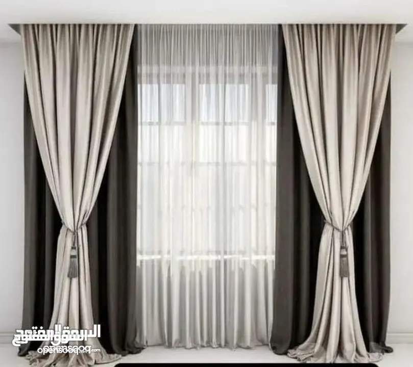 تركيب جميع انواع ستائر  العامودي البامبو ورمن الموديلات بانواعها
