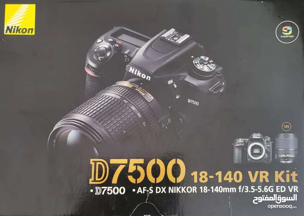 DSLR Camera with 18-140mm Lens