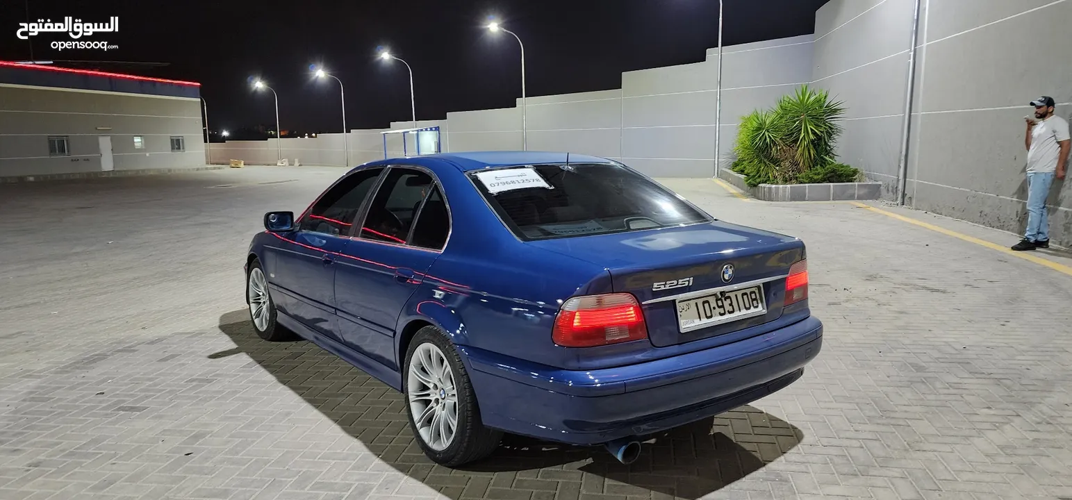 للبيع او للبدل  بي ام دابليو BMW موديل 2003 E39 أصلي 525IA