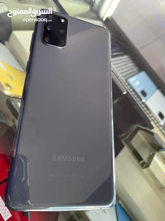 مستعمل على الفحص Samsung S20 plas رام اساسي 12جيجا 128 أغراضة الأصلية متوفر توصيل