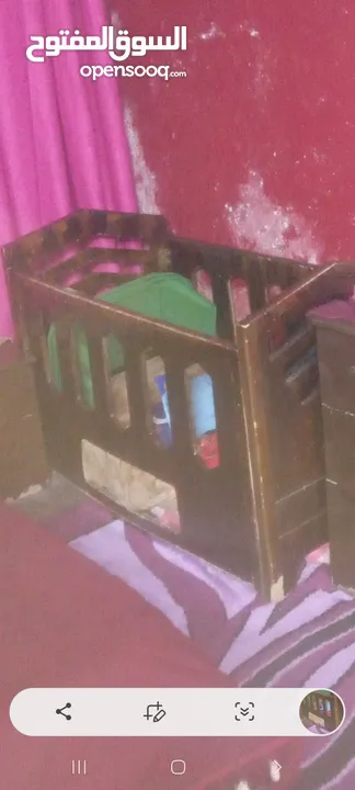 تخت بيبي بحاله جيده