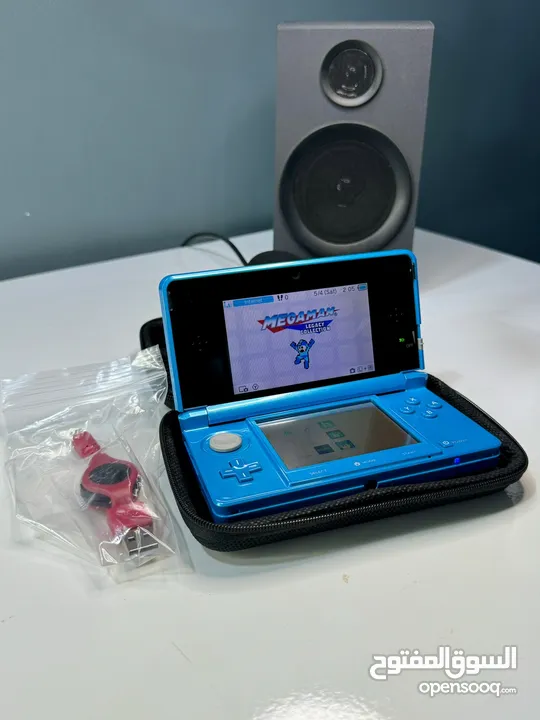 جهاز 3DS اخو الجديد مع شنطة ومكتبة العاب