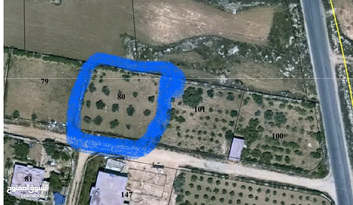 ارض للبيعة مساجة 729 متر