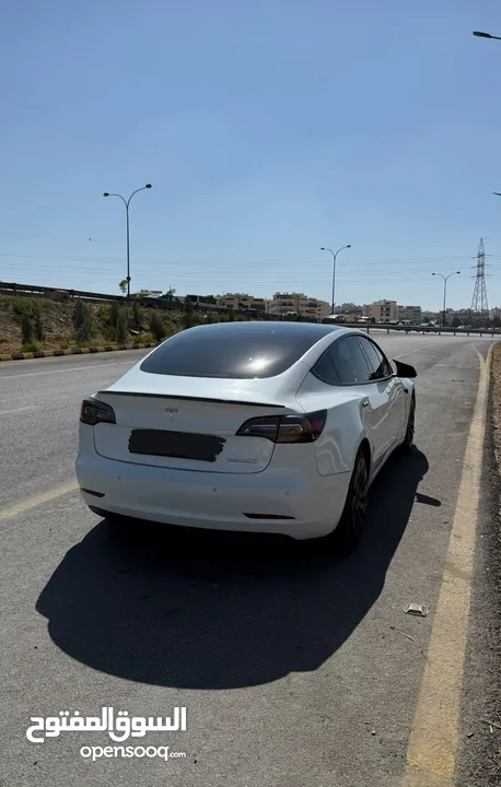 Tesla Model 3 Long Range // 2022  ممشى قليل
