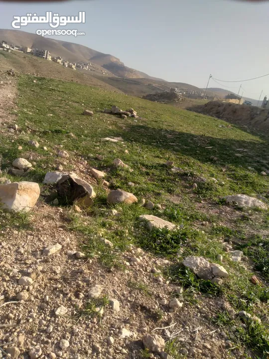 قطعة أرض للبيع مميزة بأطلالة مرتفعة وبسعر مغري