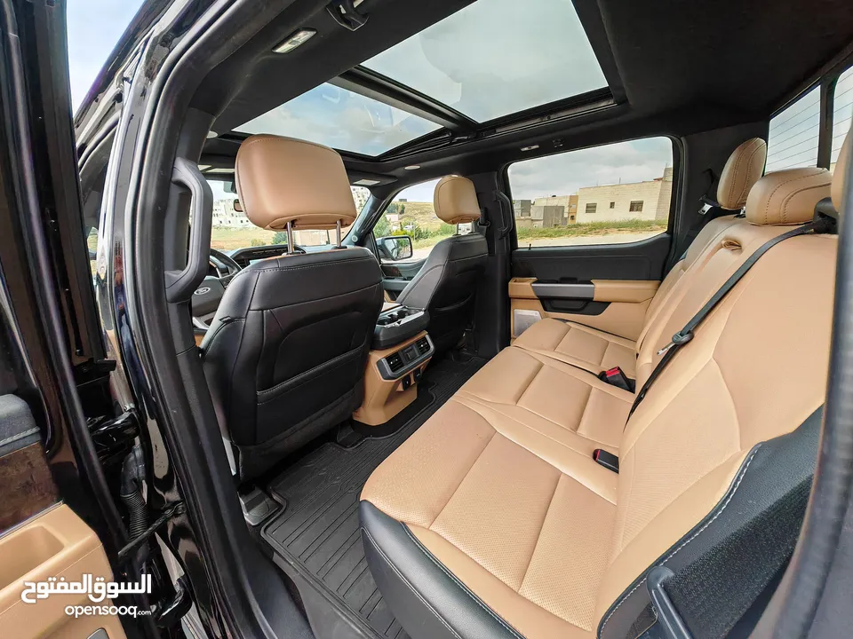 Ford F-150 2021 Lariat ( Gasoline )   powerboost 4x4 فورد f150 موديل 2021 بحالة ممتازة