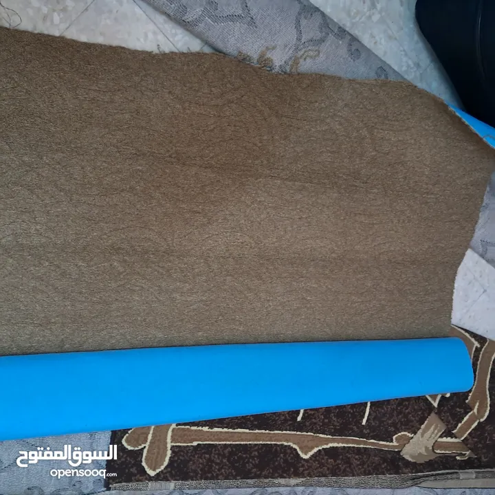 مجموعة سجاد وموكيت 10 قطع للبيع كوم اطوال واحجام مختلفة للبيع كامل