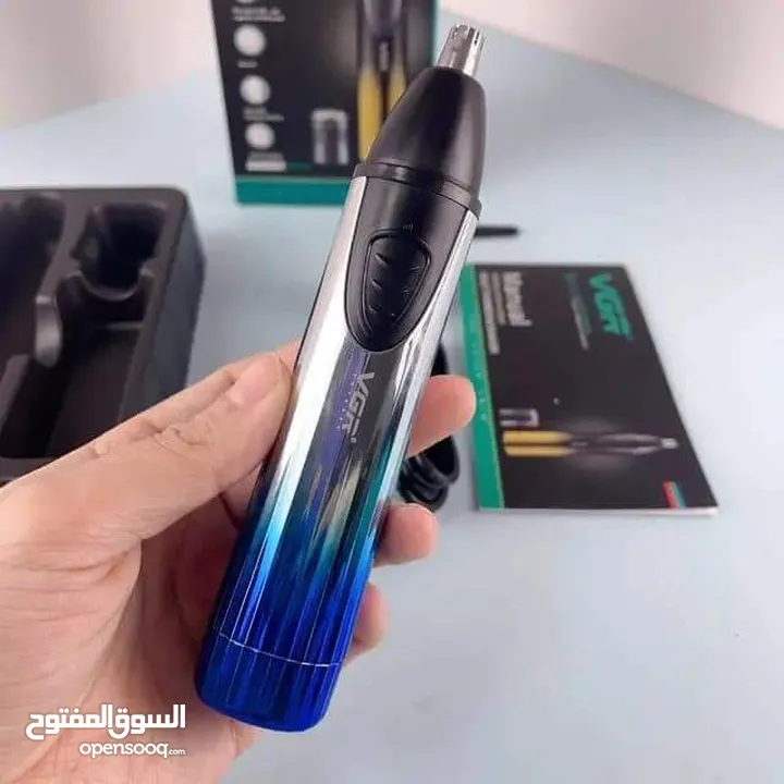 ماكينة حلاقه2في1 VGR  للانف والاذن والوجه حلاقه ماكنه ازاله شعر الانف و الاذن حلاقة