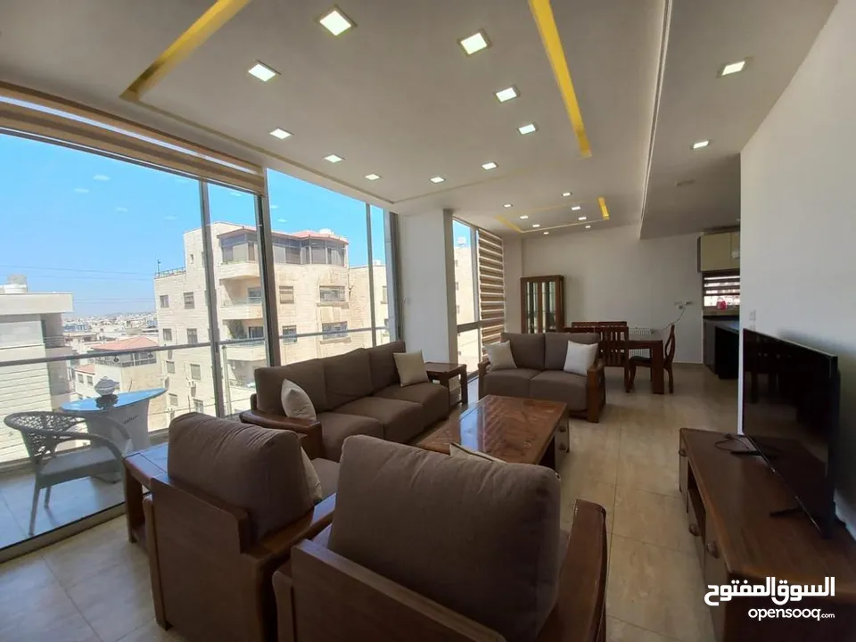 شقة مفروشة للايجار في عمان منطقة دير غبار. منطقة هادئة ومميزة جدا