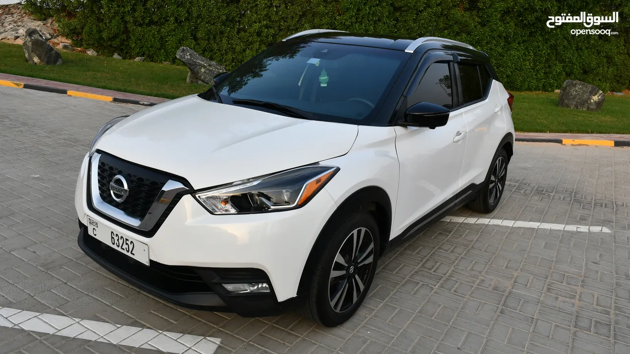 Nissan -Kicks - 2020 - White - Mini SUV - Engine Capacity 1.6 L