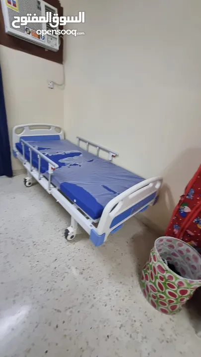 Hospital bed for sick people