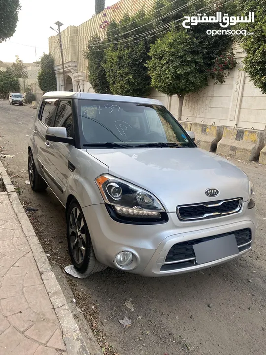 كيا سول بلس 2012 زيرو لون فضي-kia soul plus 2012 silver