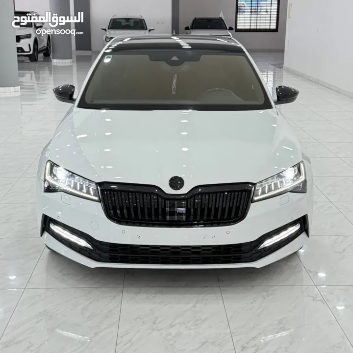اسكودا سوبيرب سبورت لاين فل الفل ŠKODA SUPER B SPORT LINE FACE