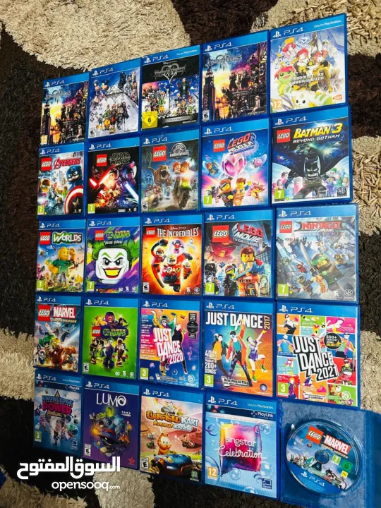 سيديات ألعاب بلاسيتشن 5/4