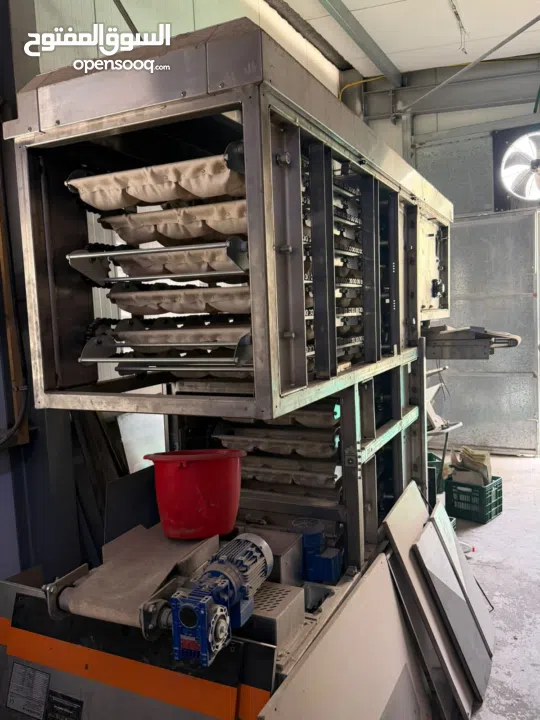 معدات مخبز شبه كامله خط انتاج معدات مستعمله فتره قصيره جدا