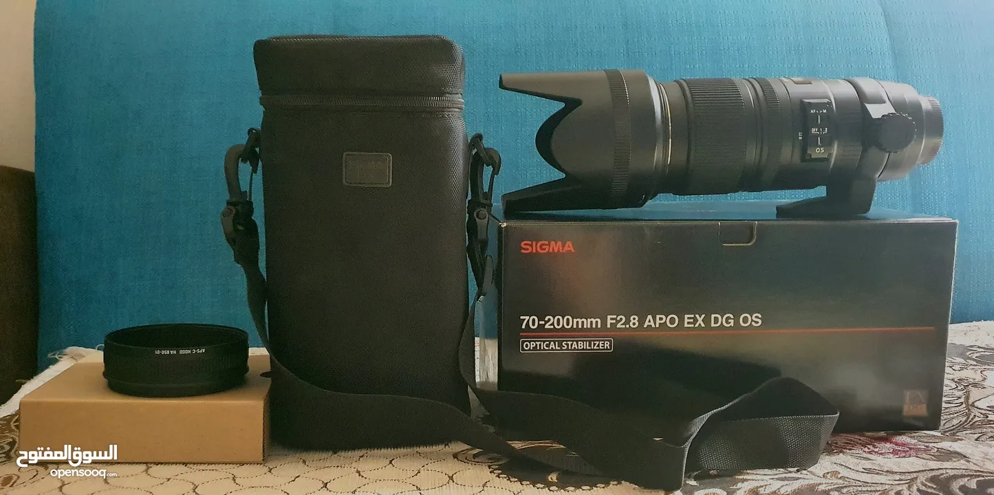 sigma lense 70 200 for nikon