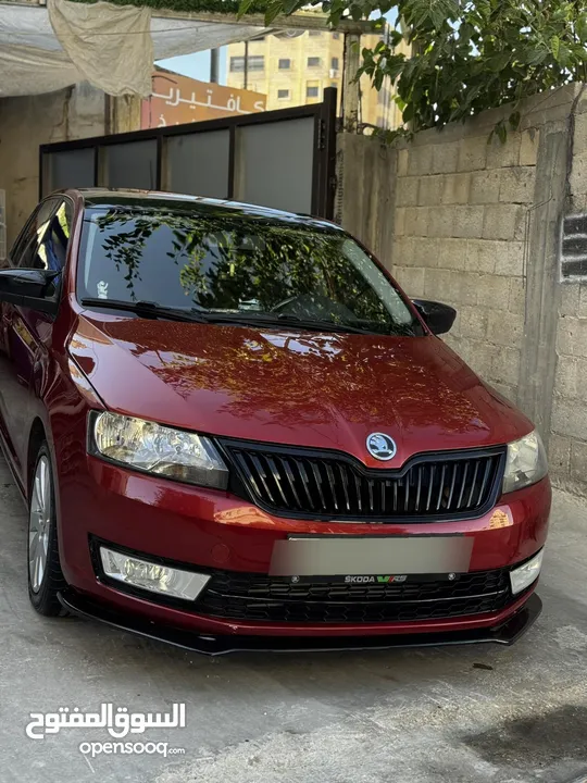 سكودا رابد 2014 ديزل 1600 تيربو