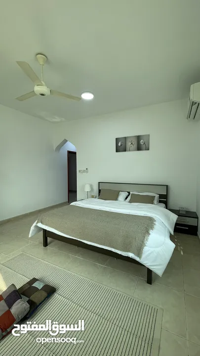 شقة جميلة مؤثثه بالكامل للايجار fully new furnished apartment for rent