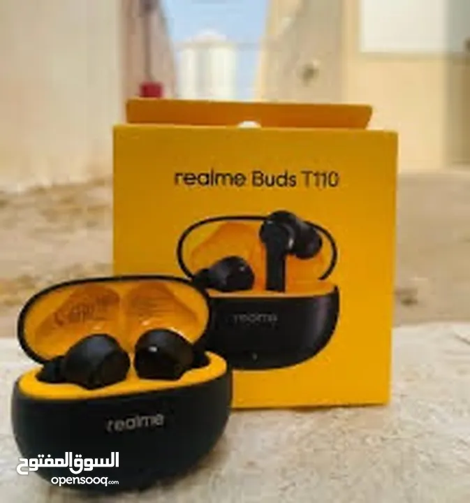 افضل سماعة بلوتوث  realme Buds T110