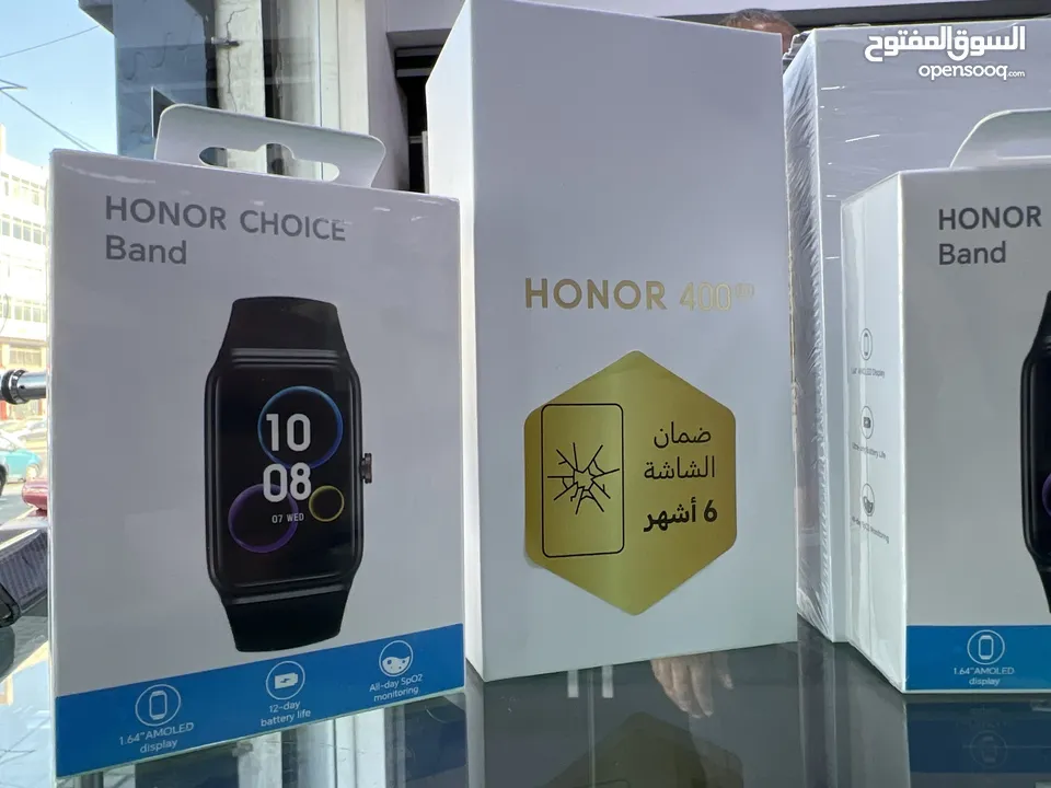 Honor 400 (5g) 512 GB / 12 RAM هونر  400 الجديد كليا مع باند هونر مجانا و كفر اصلي كمية محدودة (^_^)