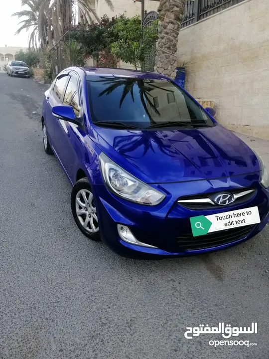 هونداي اكسنت 2014 فحص كامل لون مميزمالك اول من الحرة ماتور 1.6 ممشى قليل 89000