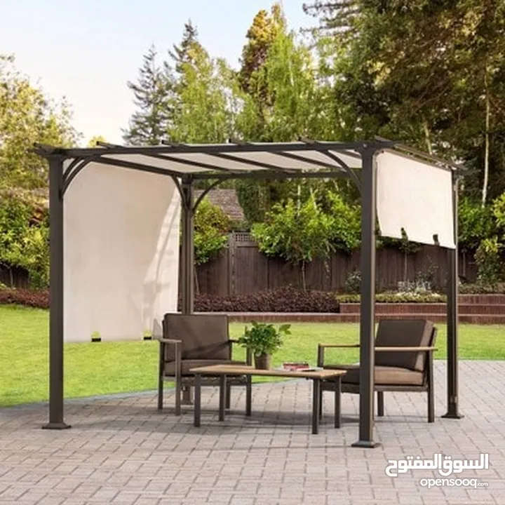 #عرض مميز من #Home_Decor  #Pergola للفلل والاستراحات والشاليهات Pegola ممتازة بتشطيب راقي هذه المظلة