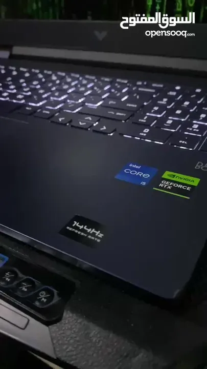 لاب توب فيكتس 15 (HP Victus 15-FA1093DX)للبيع بسعر حرق استعمال خفيف ولابتوب جبار تواصل وما بقصر معك