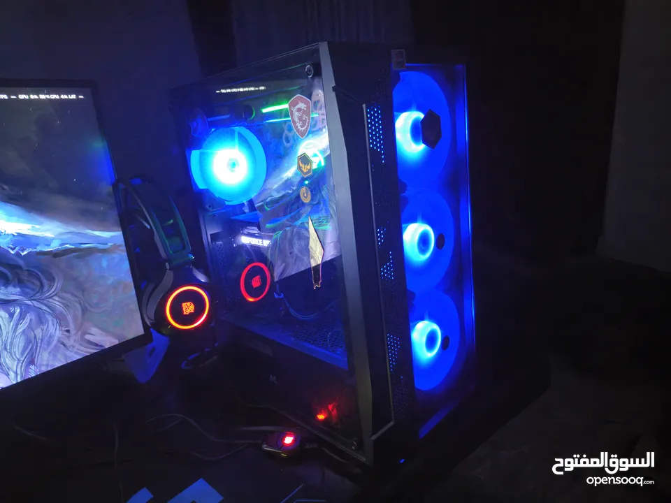 Pc Gaming Setup  سيتب كامل للبيع