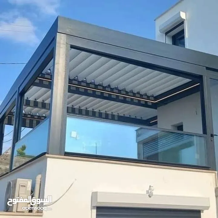 زجاج وألمنيوم