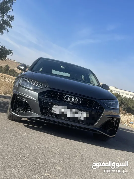 Audi A4 S line 2021 للبيع او البدل ع سيارة او قطعة ارض