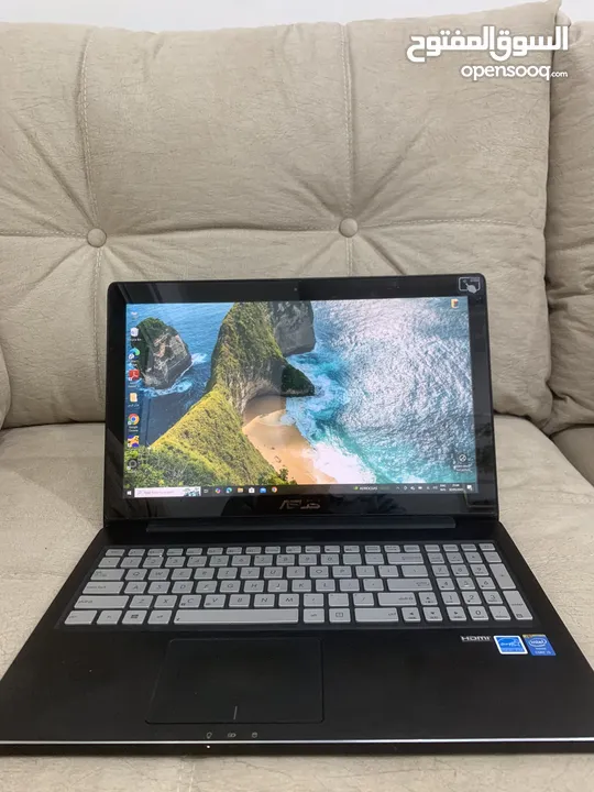لابتوب اسوس وارد امريكي فل نظافة core i5بسعر مغري خالي من المشاكل بطارية  تدوم ل8ساعات