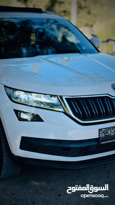 Skoda Kodiak   190 hp  4x4 AWD فحص نخب  إمكانية البيع دفعة وشيكات.