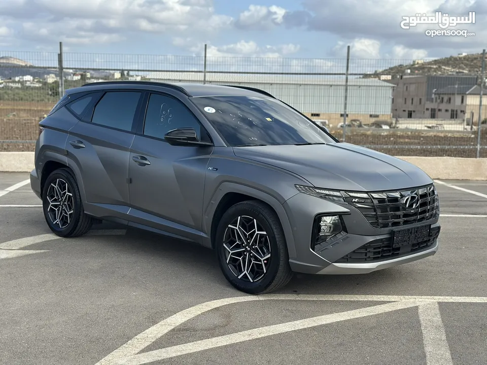 هونداي توسان N-Line    2023/ فل الفل بدون فتحة سقف بانوراما  فل مسكر