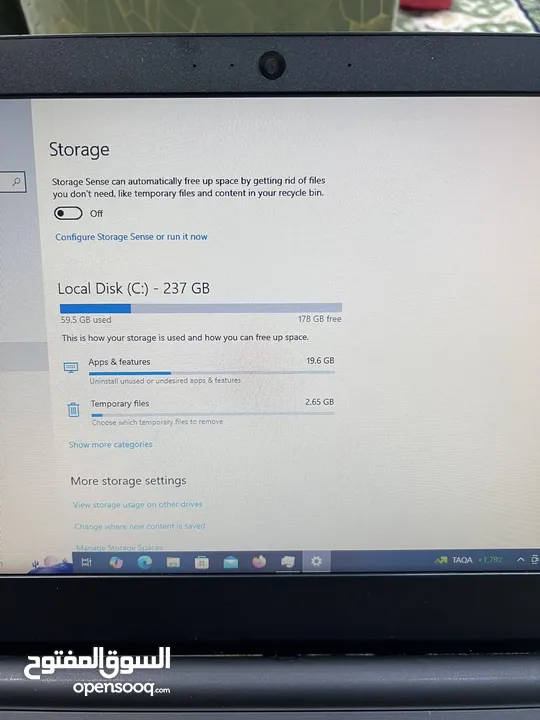للبيع: لاب توب Toshiba بمواصفات قوية وعرض استثنائي
