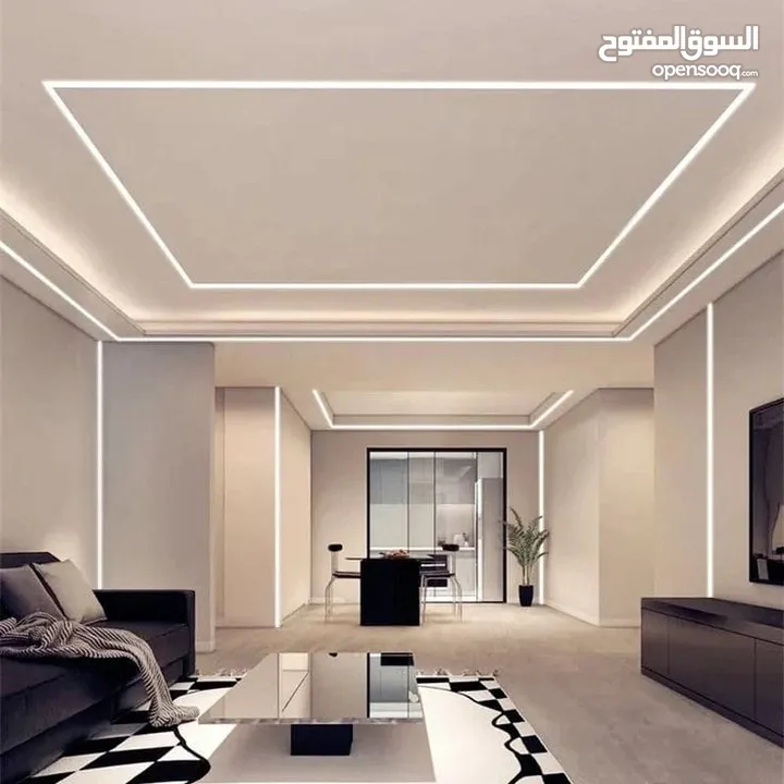 تنفيذ اعمال الديكور الداخلي جبسمبورد وجبص البلدي واسمنت بورد وفرسلينج وبيفيسي وبديل الرخام والفوم