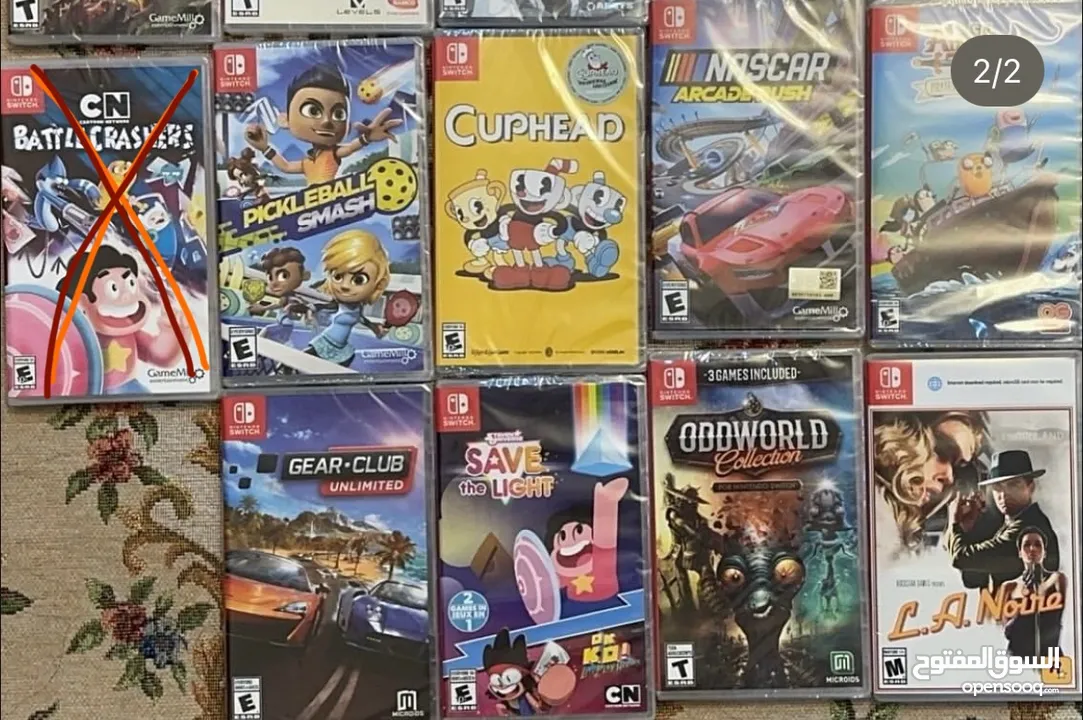 Switch Game New and sealed 12 bd each