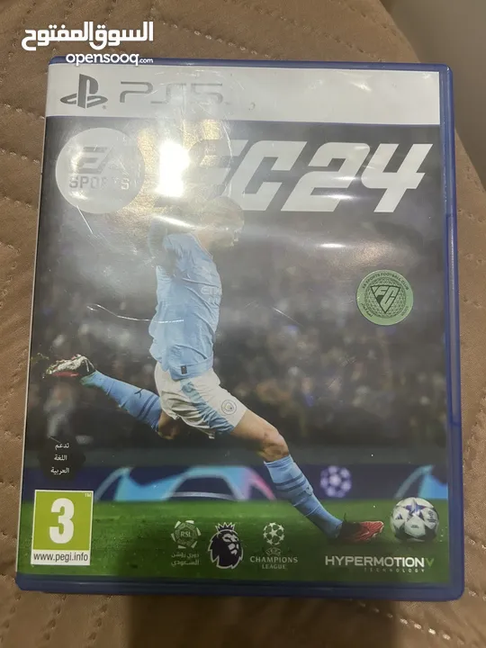لعبه FC24 بلستيشن 5 مستعمل  بيع او ستبدال