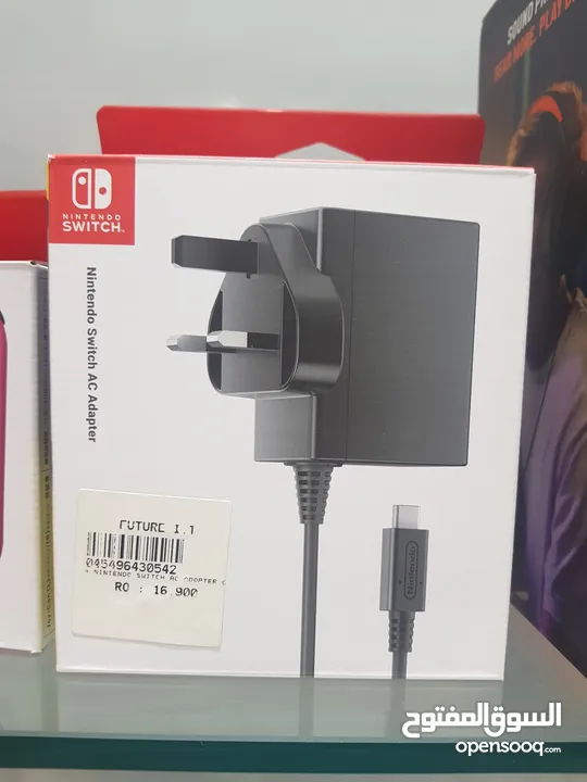 Nintendo Switch Ac Adapter  نينتندو سويتش محول التيار المتردد