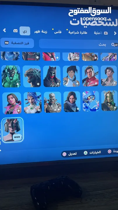 بيع حساب فورت نايت