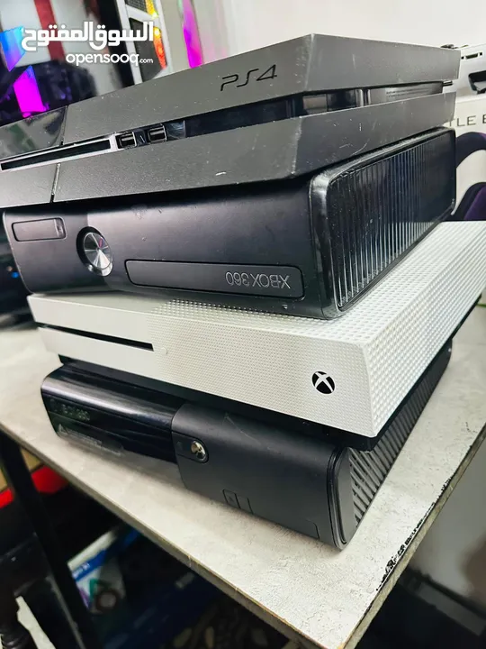 اجهزة اكس بوكس وبلاستيشن للقطع