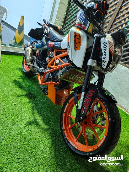 ktm duke 390دفعة واقساط