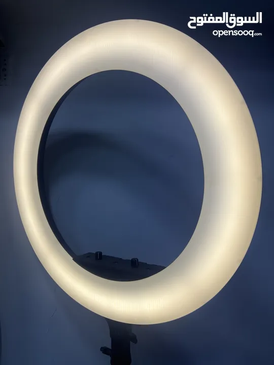 Ring Light ستاند مضيء مع قاعدة اصلية