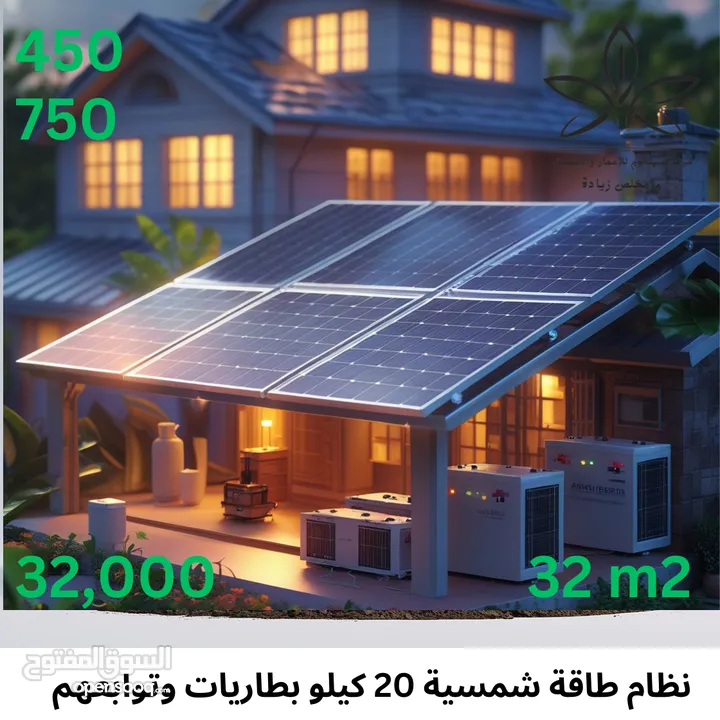 مقاولات طاقة شمسية كهرباء جبصين دهان