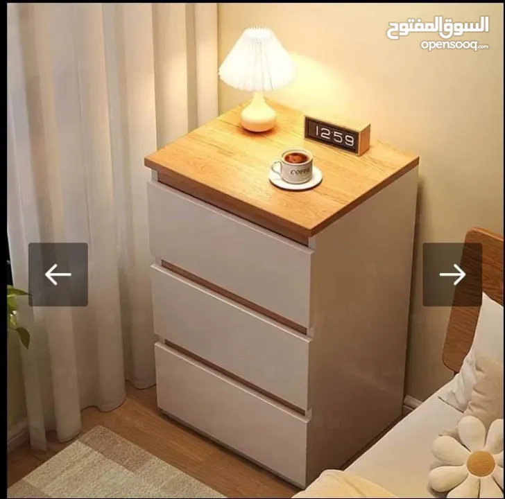 كومودينا خشب بلمسة عصرية