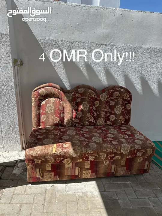 Sofa bed for sale .4 OMR only!