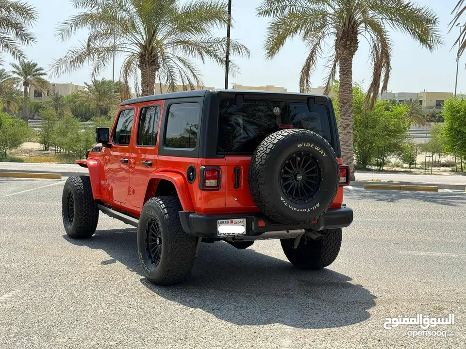 Jeep Wrangler Sport plus 2020 (Orange)