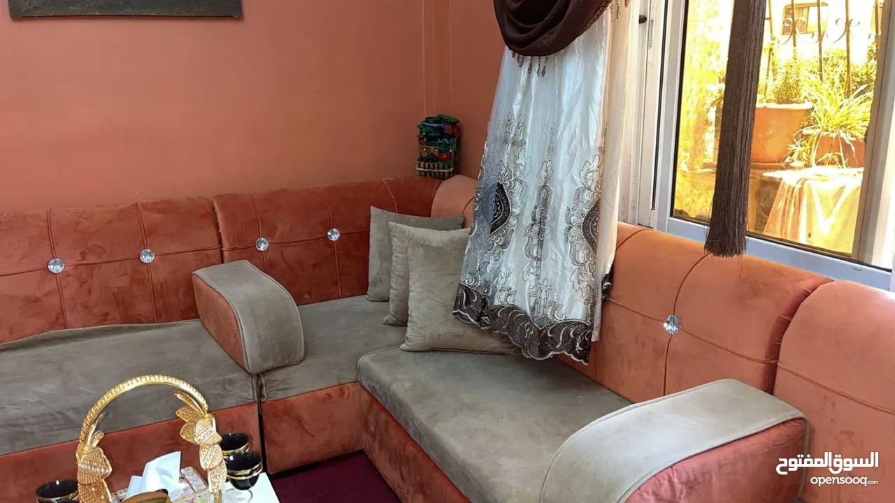 طقم كنب خشبه تفصيل