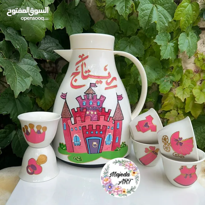 دورة تعليم الرسم على الزجاج والبورسلان