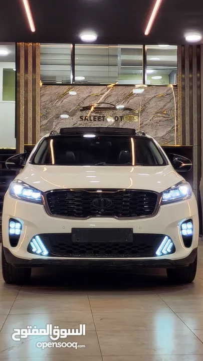 الحبه الوحيده بالبلاد سورينتو فل بانوراما 4x4بلاك اديشين2020